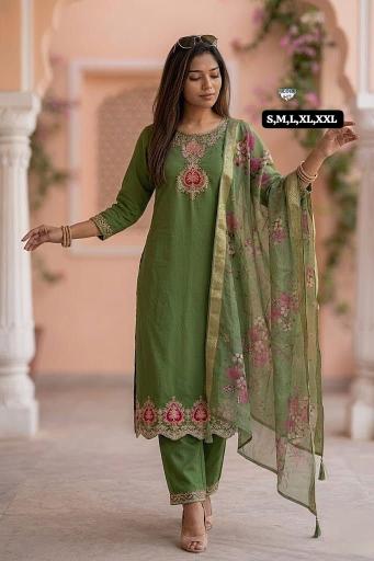 Krunique 3pcs wholesale kurtis for business